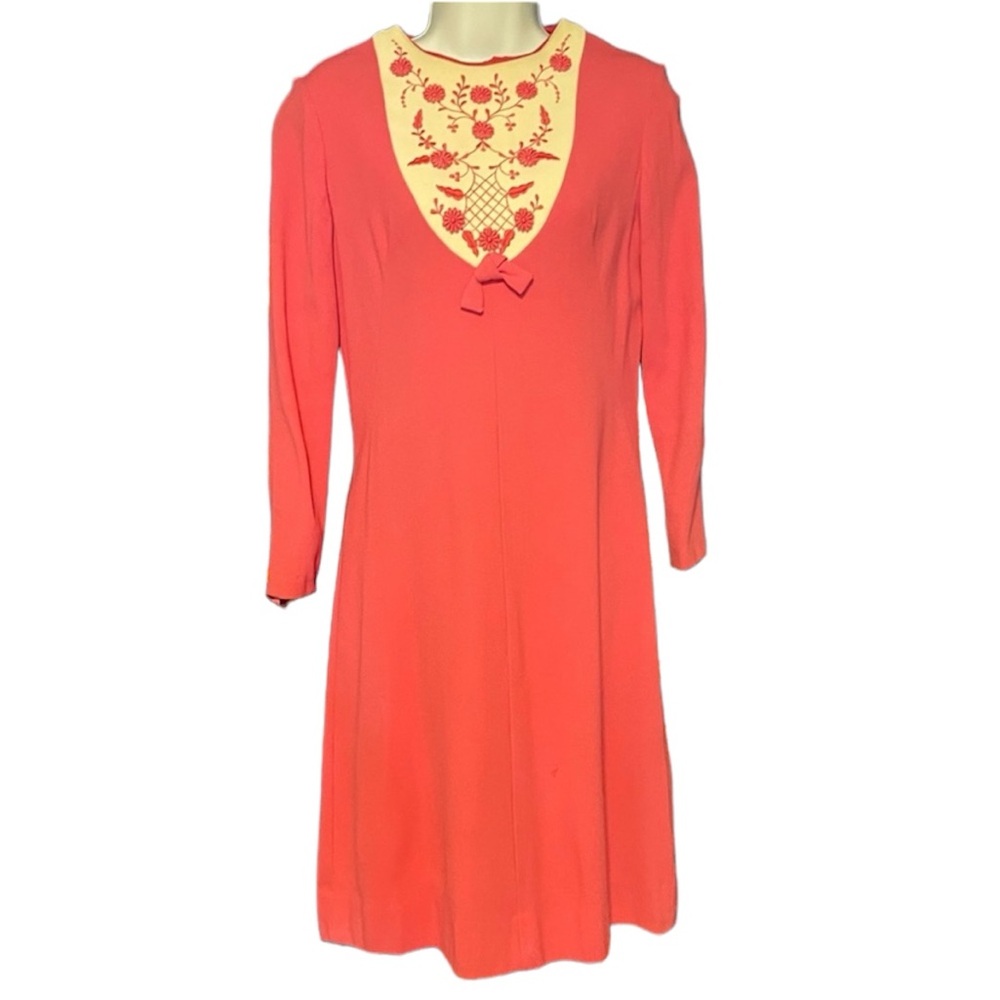 70s vintage Johnnye Jr dress - Picture 1 of 6